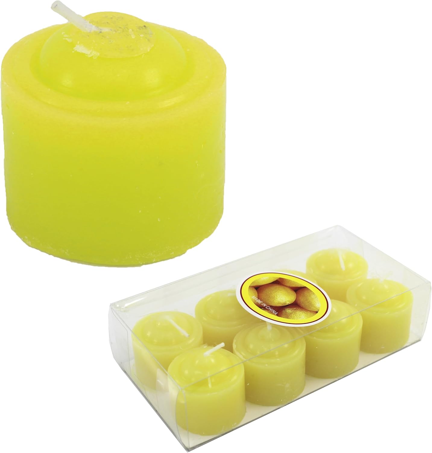 120 Pieces Tea Light Candles 8pcs Packs (Long Lasting Fragrance – Scented Ambiance – Relaxation Candles – Home – Wedding & Party Decor – Assorted Colors)