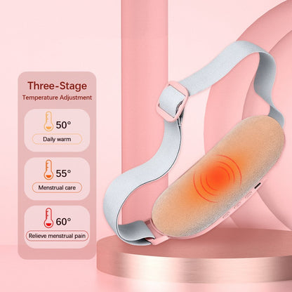 Pink Electric Heating Pad for Women's Period Relief