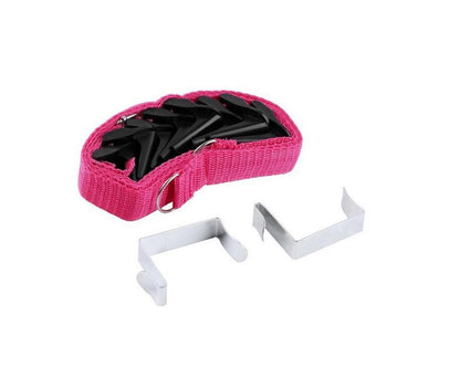 Multi-Color Hanging Straps with Clips for Space-Saving Organization