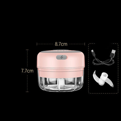 Compact Rechargeable Electric Mini Food Chopper for Effortless Meal Prep