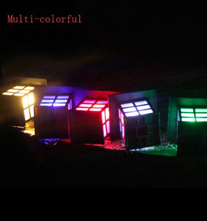 Solar-Powered Lantern-Style Garden Light - Eco-Friendly Outdoor Lighting