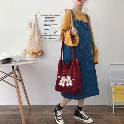 Eco-Friendly Brown Cotton Tote Bag for Sustainable Living