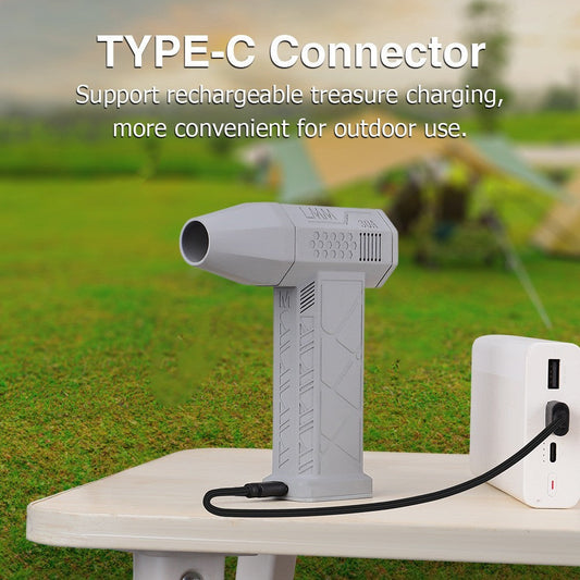 Portable Eco-Friendly Turbo Blower Gun for Electronics & Workshop Cleaning