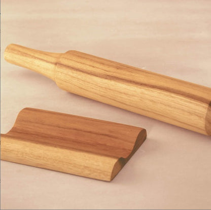 Eco-Friendly Wooden Rolling Pin - Sustainable Kitchen Tool