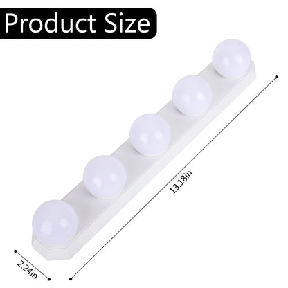 Energy-Efficient LED Vanity Mirror Lights with Adjustable Brightness