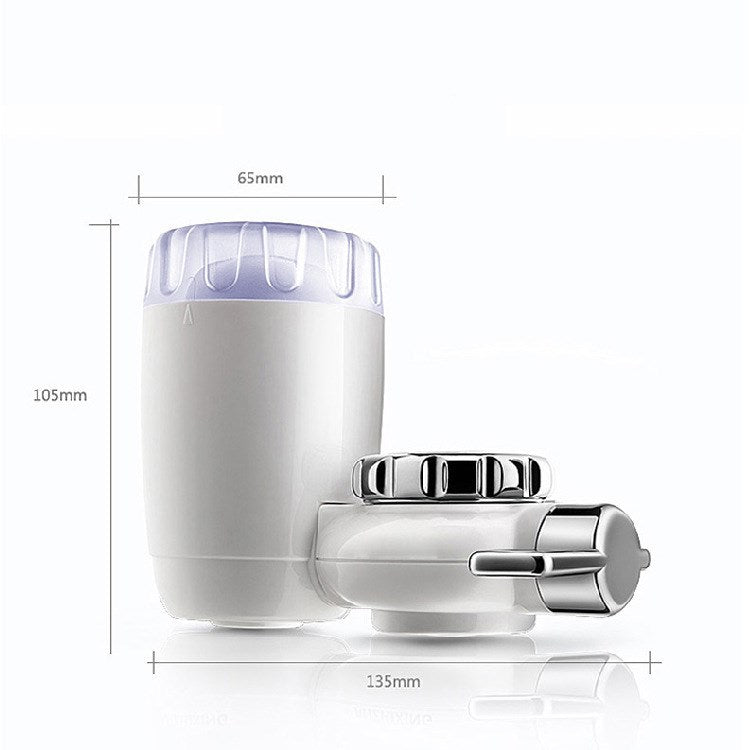 Water-Saving Faucet Filter with Replaceable Cartridge