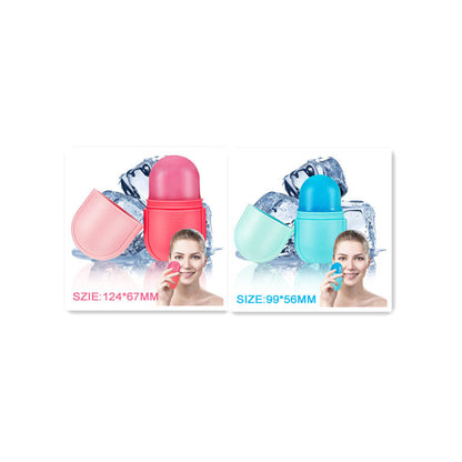 Light Blue Reusable Ice Roller for Skin Care and Wellness