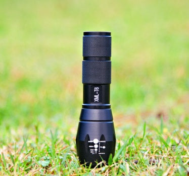 Eco-Friendly Outdoor Flashlight with Dual Power Options
