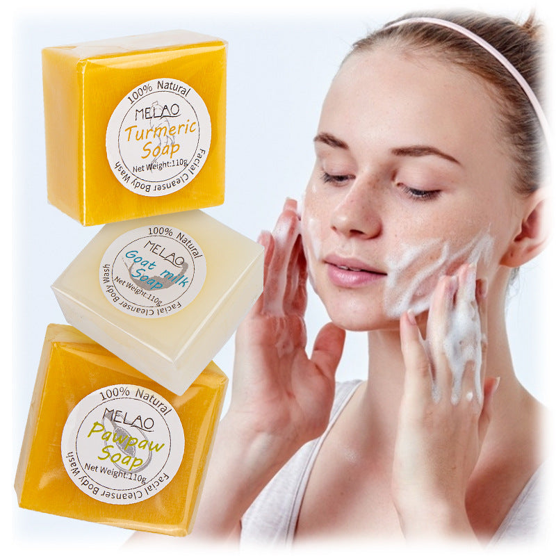 Natural Pawpaw Soap Bar - Eco-Friendly Facial Cleanser & Body Wash