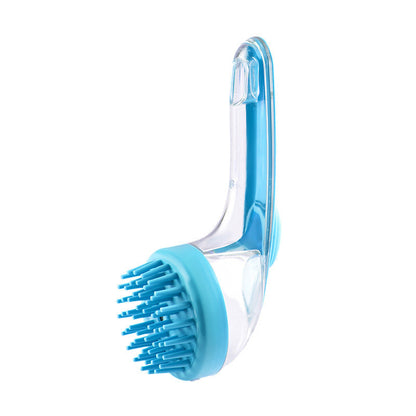 Eco-Friendly Pet Grooming Brush with Ergonomic Handle