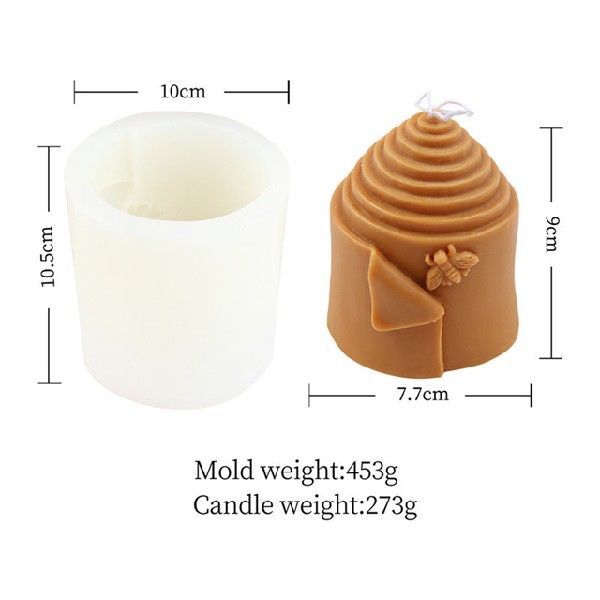 Natural Beeswax Candles - Eco-Friendly, Long-Lasting, Non-Toxic