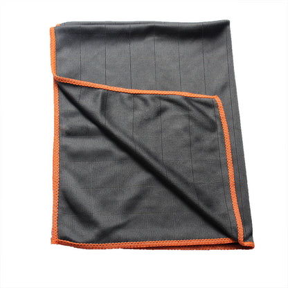 Eco-Friendly Quick-Dry Microfiber Towel with Colored Edges