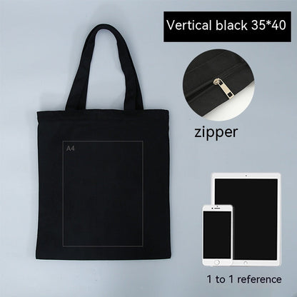 Eco-Friendly Reusable Tote Bags - Sustainable Cotton Canvas Shopping Bags