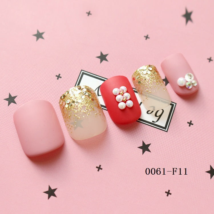 Eco-Friendly Reusable Press-On Nail Sets - Sustainable Beauty