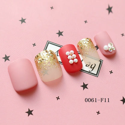 Eco-Friendly Reusable Press-On Nail Sets - Sustainable Beauty
