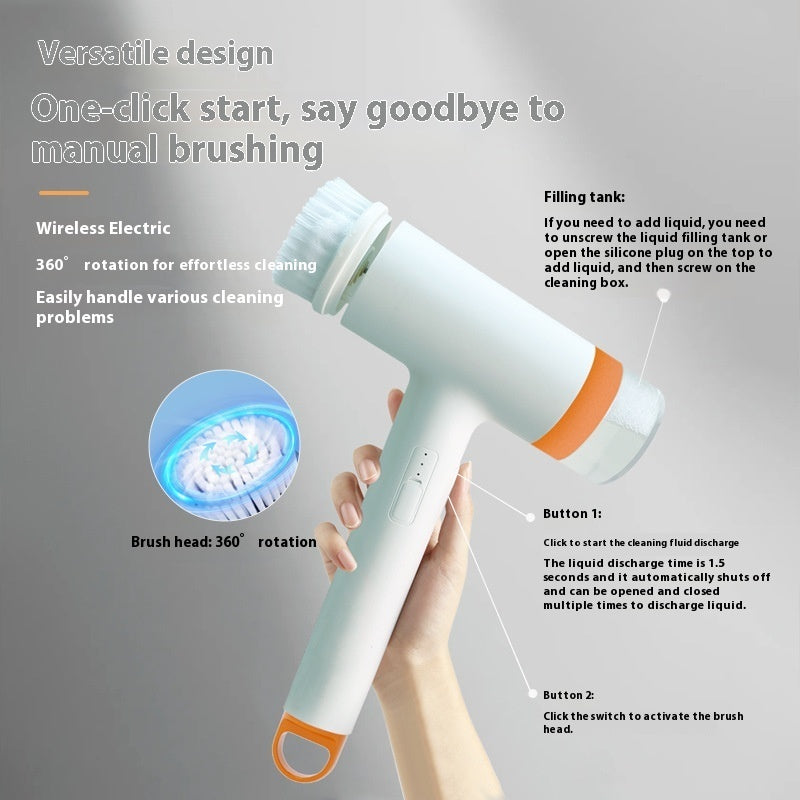 Automatic Soap Dispenser Cleaning Brush - Hands-Free Hygiene Solution