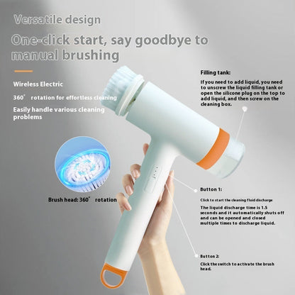 Automatic Soap Dispenser Cleaning Brush - Hands-Free Hygiene Solution