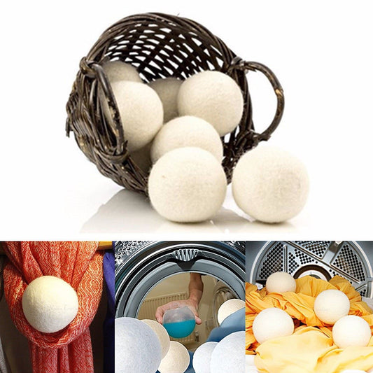 Eco-Friendly Wool Dryer Balls for Sustainable Laundry