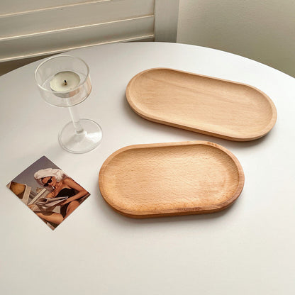 Eco-Friendly Wooden Trays - Sustainable, Biodegradable, Multi-Use