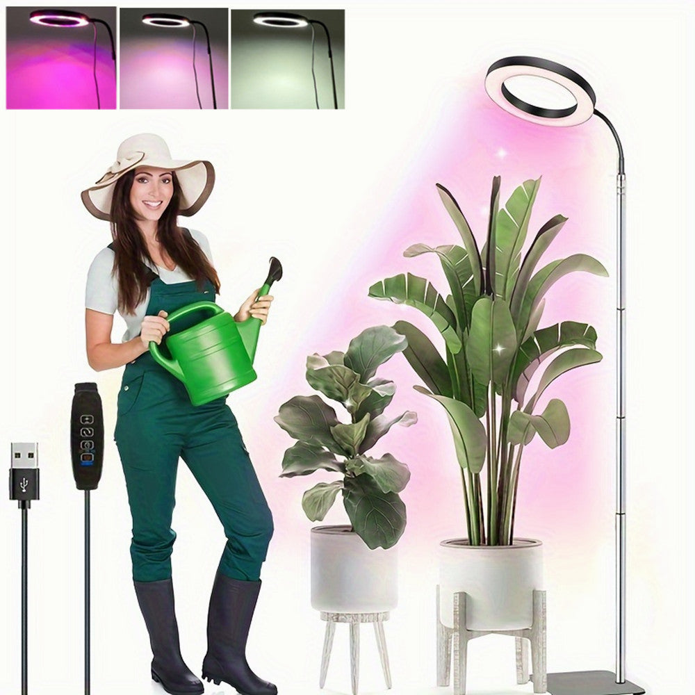 Energy-Efficient LED Grow Light for Indoor Plants