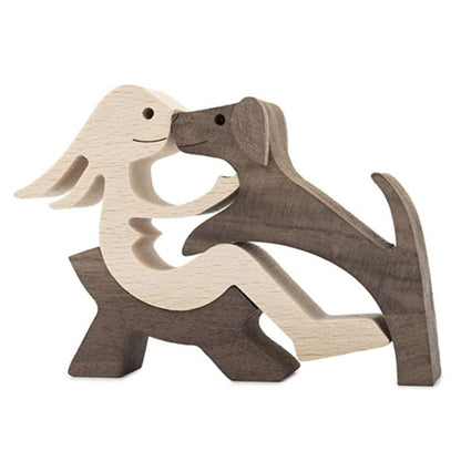 Eco-Friendly Wooden Animal Figurines - Sustainable Home Decor