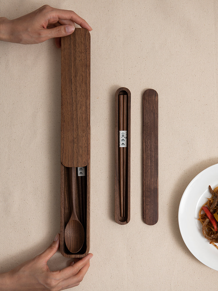 Eco-Friendly Wooden Cutlery Set - Sustainable Dining Essentials