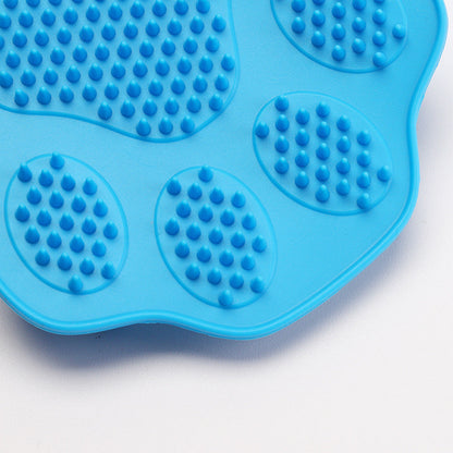 Heat-Resistant Silicone Kitchen Mat - Durable, Eco-Friendly, Black