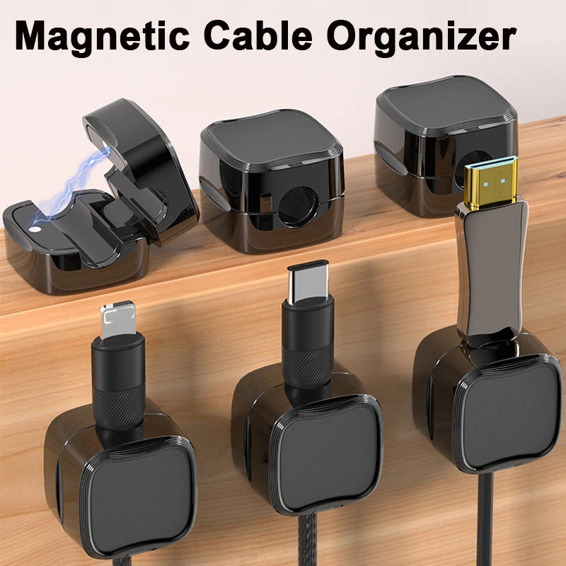 Magnetic Cable Organizer - Eco-Friendly Cable Management Tool