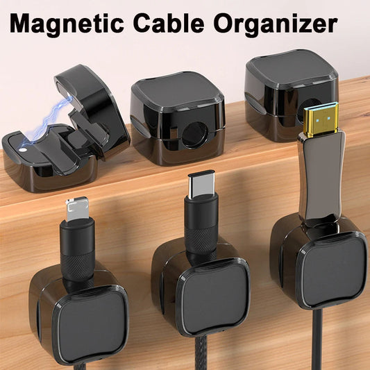 Magnetic Cable Organizer - Eco-Friendly Cable Management Tool