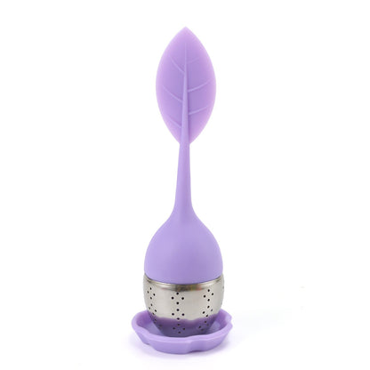 Eco-Friendly Teardrop Tea Infuser Set - Sustainable Glass Teapot & Ceramic Cups