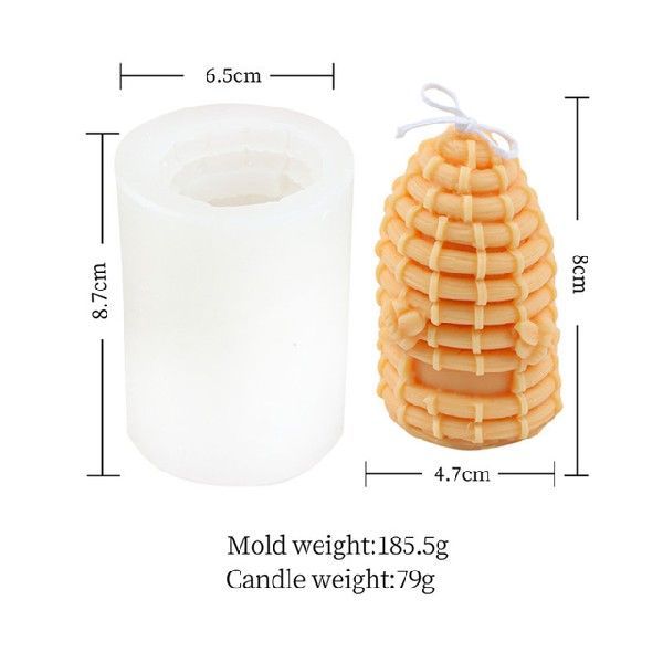 Natural Beeswax Candles - Eco-Friendly, Long-Lasting, Non-Toxic
