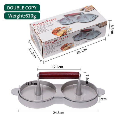 Eco-Friendly Hamburger Meat Press - Durable, Reusable Kitchen Tool