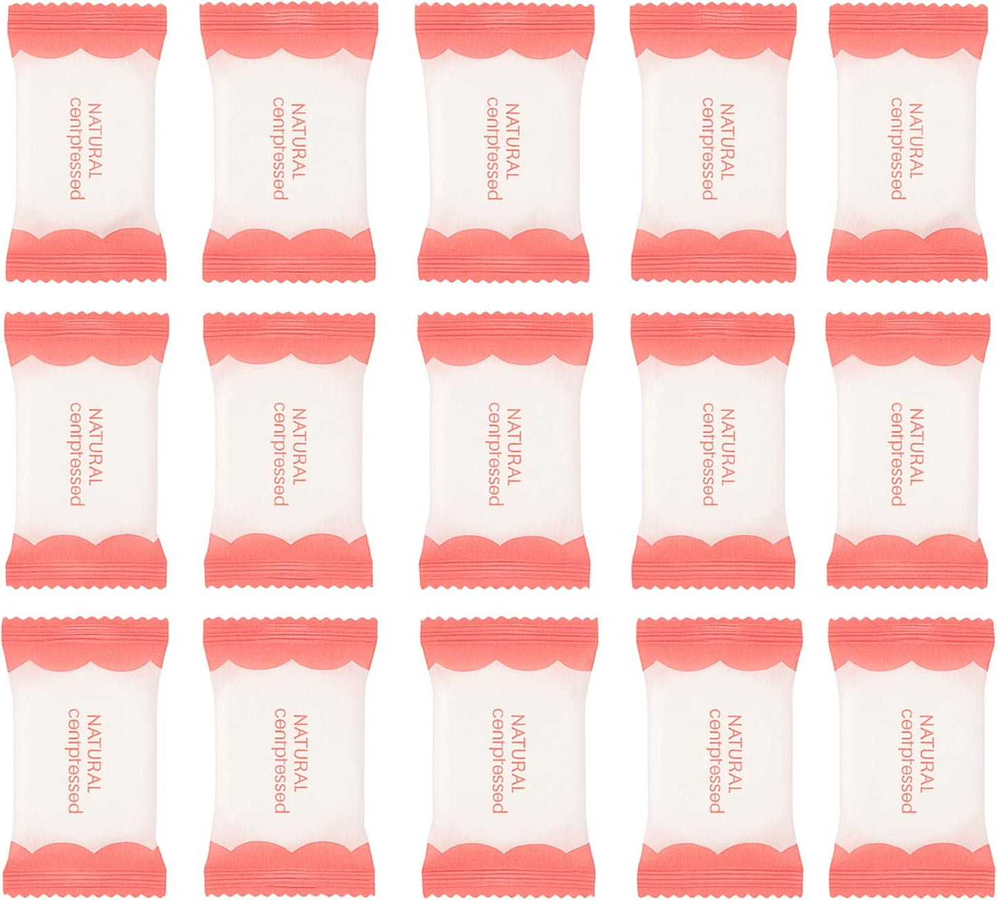 Magic Towel Squeeze Tablets - Pack of 15 Compact Towels