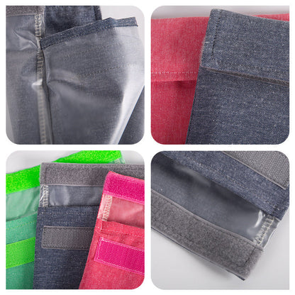Eco-Friendly Reusable Food Storage Bag - Gray Rectangular Snack Bag