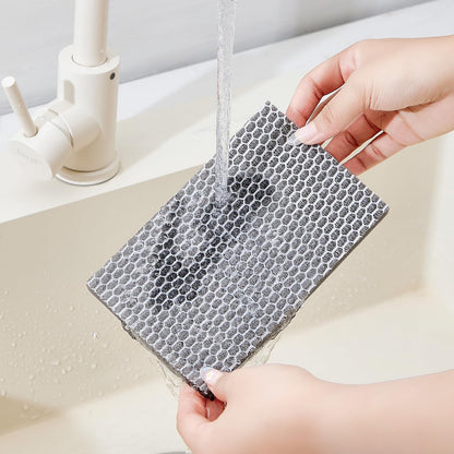 Floor Crevice Cleaning Brush – Replacement Set of 3 Pieces – Grey – Nylon