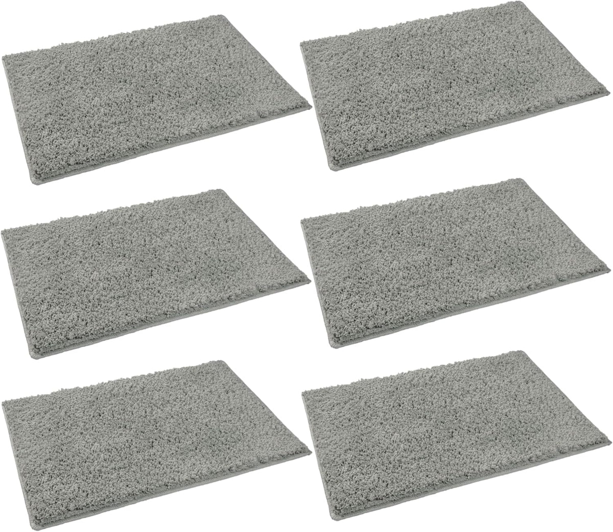 96 Pieces Multi-Functional Groove Cleaning Brush Replacements (Coral Velvet & Brushed Fabric – White – 20cm x 8.5cm x 10cm – Set of 6)