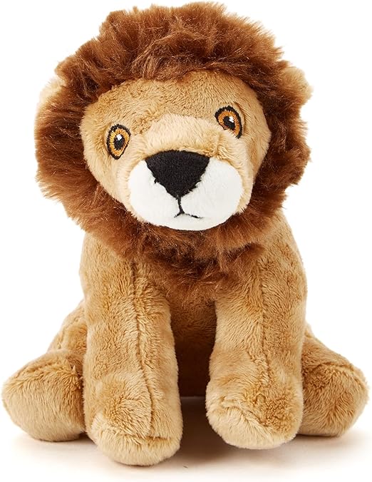 Fitto Lion Sitting Plush Toy - 35cm, Soft & Cuddly Stuffed Animal, Perfect for Kids, Ideal Gift for Babies and Toddlers, High-Quality Plush, Adorable & Durable Lion Stuffed Toy