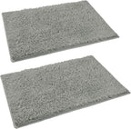 240 Pieces Multi-Functional Groove Cleaning Brush Replacements (Coral Velvet & Brushed Fabric – White – 20cm x 8.5cm x 10cm – Set of 2)