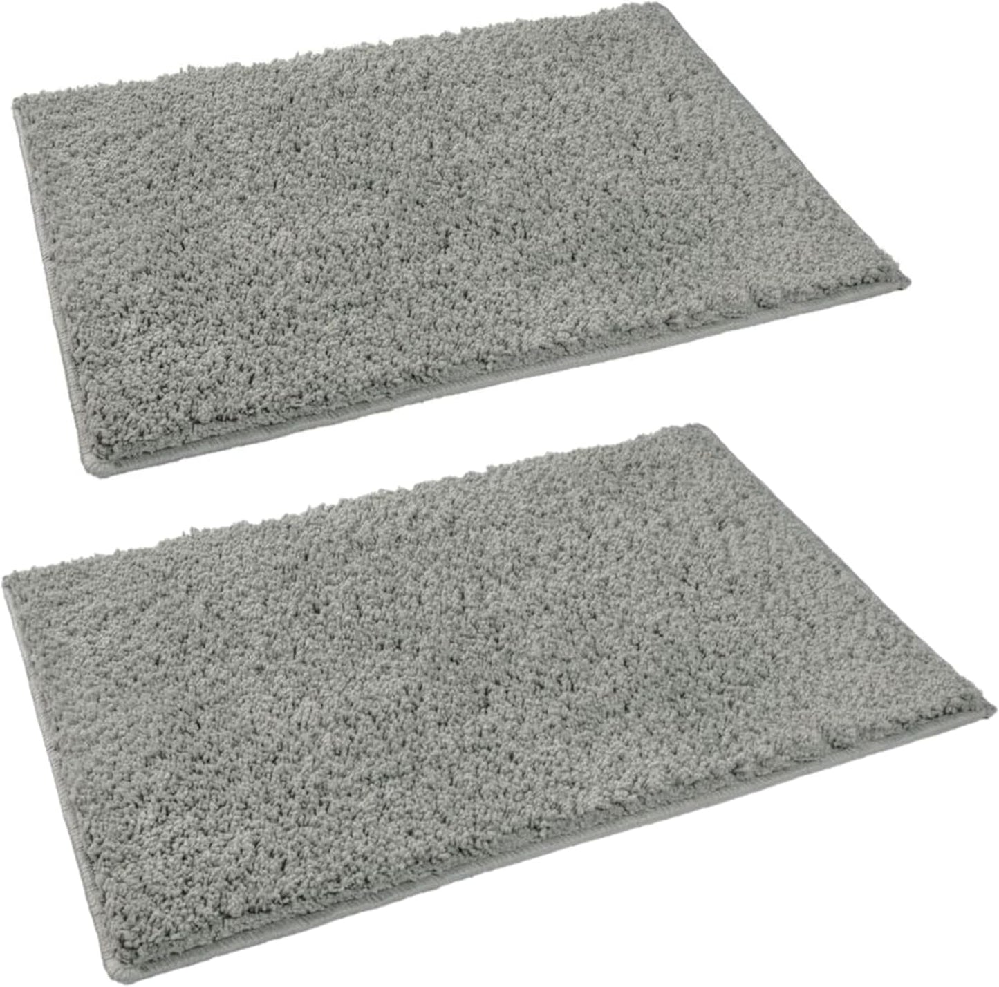 Multi-Functional Groove Cleaning Brush Replacement– Coral Velvet & Brushed Fabric – White – 20cm x 8.5cm x 10cm – Set of 2