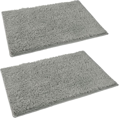 Multi-Functional Groove Cleaning Brush Replacement– Coral Velvet & Brushed Fabric – White – 20cm x 8.5cm x 10cm – Set of 2