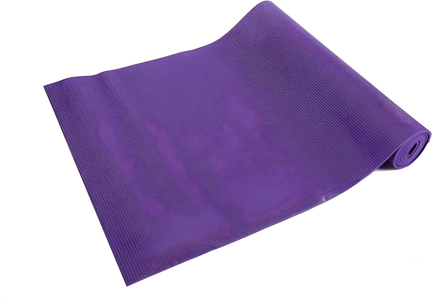96 Pieces 4mm Thick Yoga Mats (61x183cm - Non-Slip – Eco-Friendly Purple Exercise Mat for Yoga – Pilates – Fitness – and Home Workouts - Extra Cushioning for Joint Support)