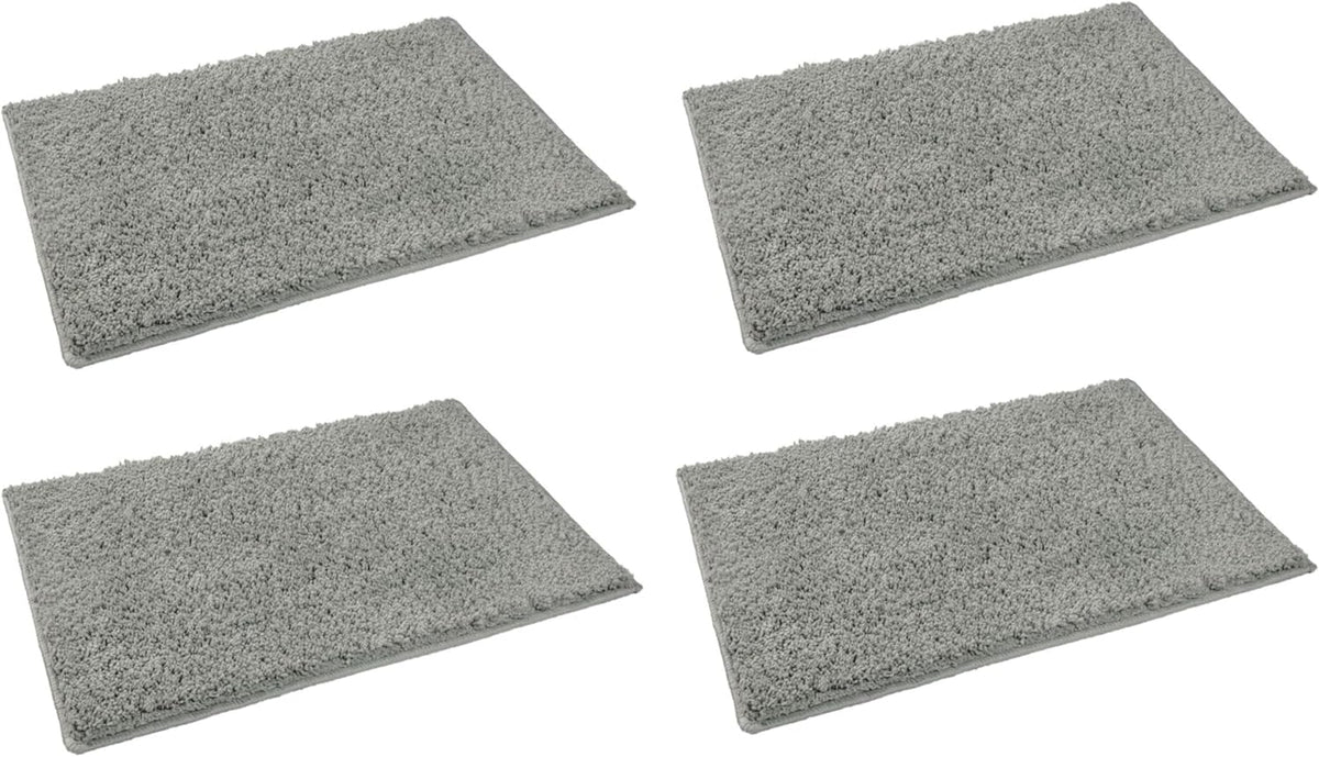 144 Pieces Multi-Functional Groove Cleaning Brush Replacements (Coral Velvet & Brushed Fabric – White – 20cm x 8.5cm x 10cm – Set of 4)