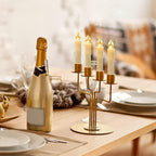 60 Pieces Battery Operated Plastic LED Candles (25 cm Beige – Flameless – Safe – Decorative & Long Lasting – pack of 12pcs)