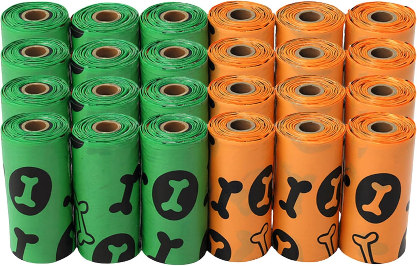 Biodegradable Poop Bags, Pack of 24, Assorted Colors