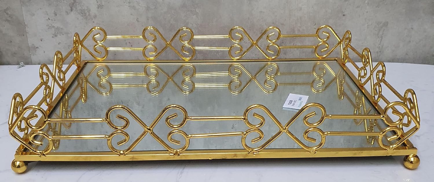 60 Pieces Contemporary Serving Trays (24x35cm | Modern Home Decor – Serving Platter)