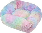 72 Pieces Rainbow Design Pet Bed - Multi-Colors (Medium (66X55 cm))