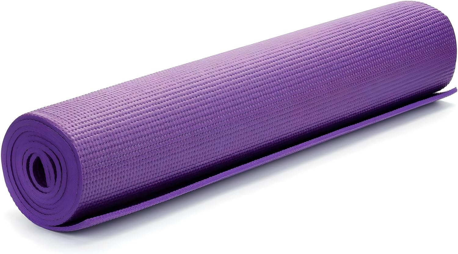 96 Pieces 4mm Thick Yoga Mats (61x183cm - Non-Slip – Eco-Friendly Purple Exercise Mat for Yoga – Pilates – Fitness – and Home Workouts - Extra Cushioning for Joint Support)