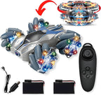 48 Pieces Rechargeable Remote Control Racing Stunt Cars with Joystick Controller - High-Speed Performance & 360° Spins