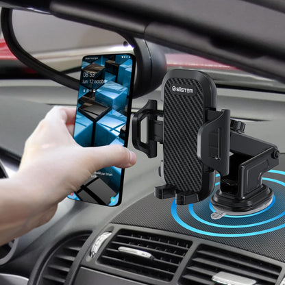 Car Mobile Holder, 270 Degree Rotation, Adjustable, Suction Cup, Universal, For Dashboard Windshield