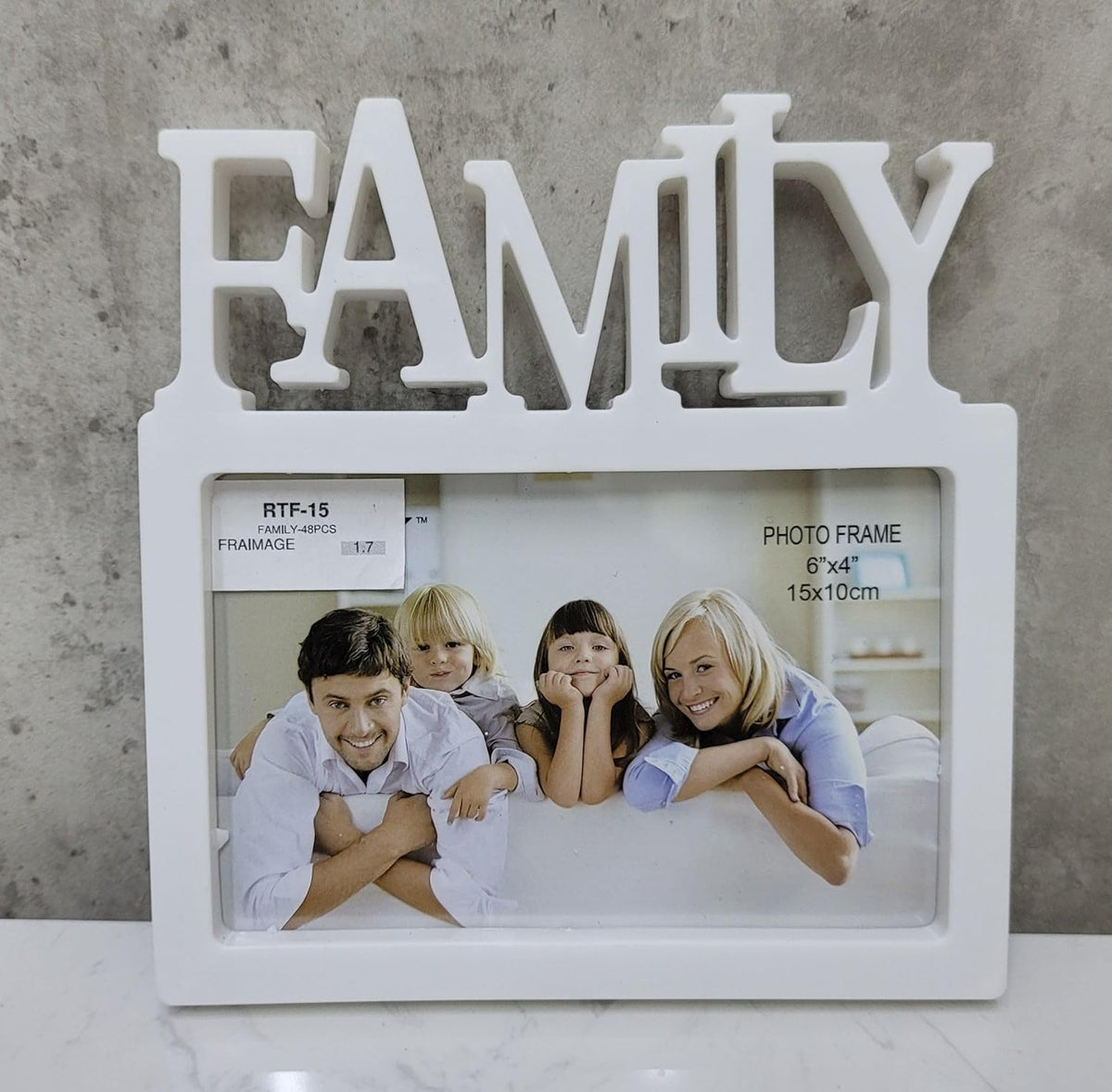 240 Pieces Compact Mini Family Photo Frames (15x10cm - Stylish Picture Display Frame)